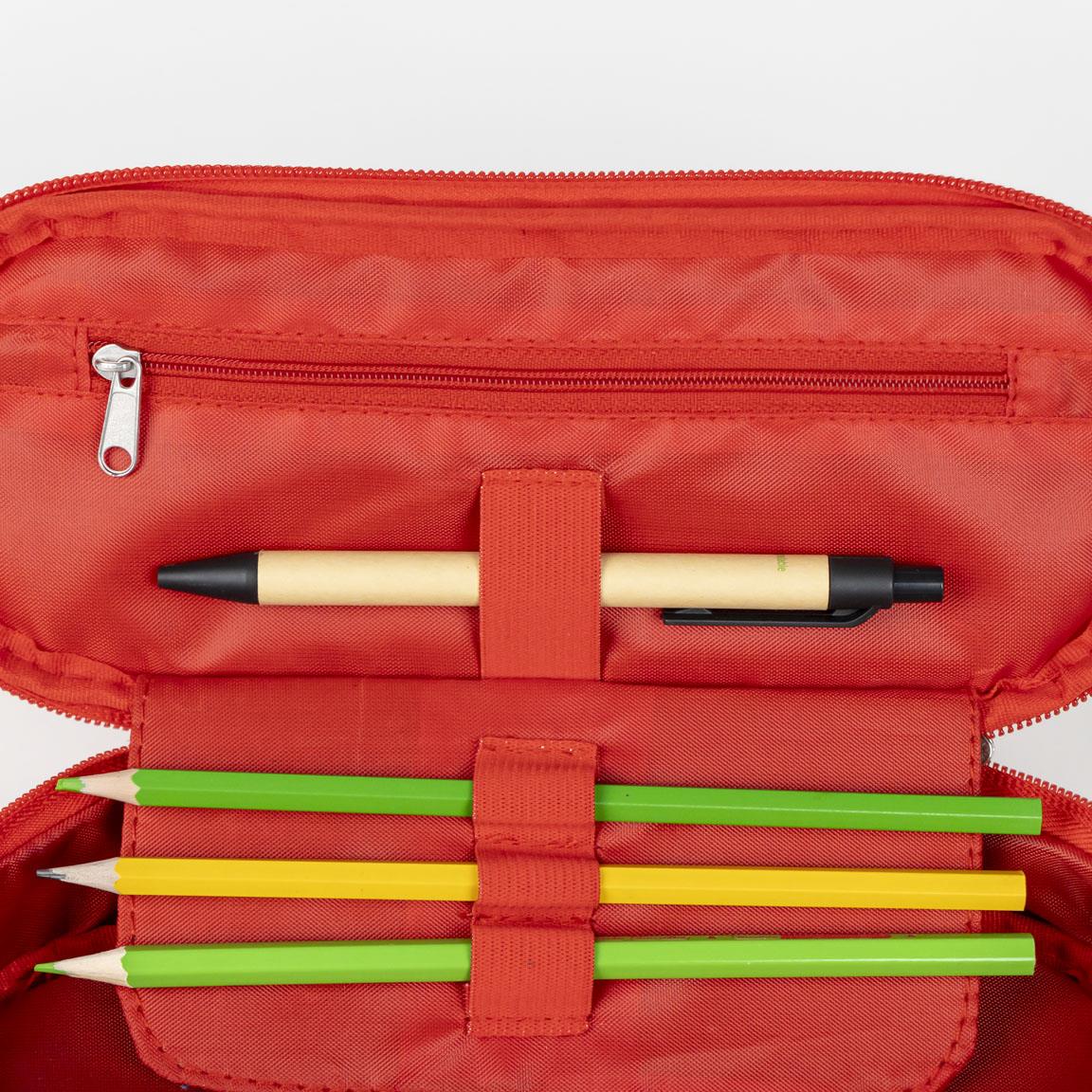 Estuche portatodo ovalado spiderman