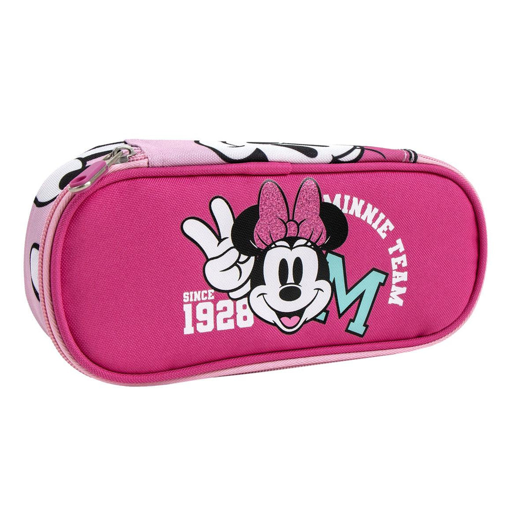 Estuche portatodo ovalado minnie