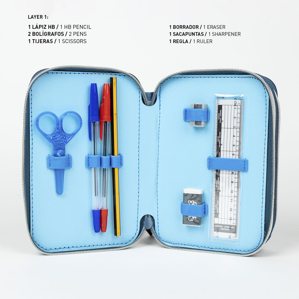 Plumier con accesorios giotto sonic prime