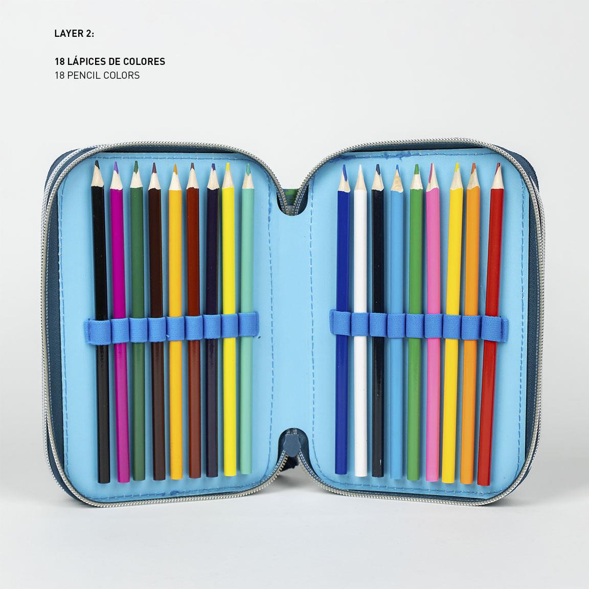 Plumier con accesorios giotto sonic prime