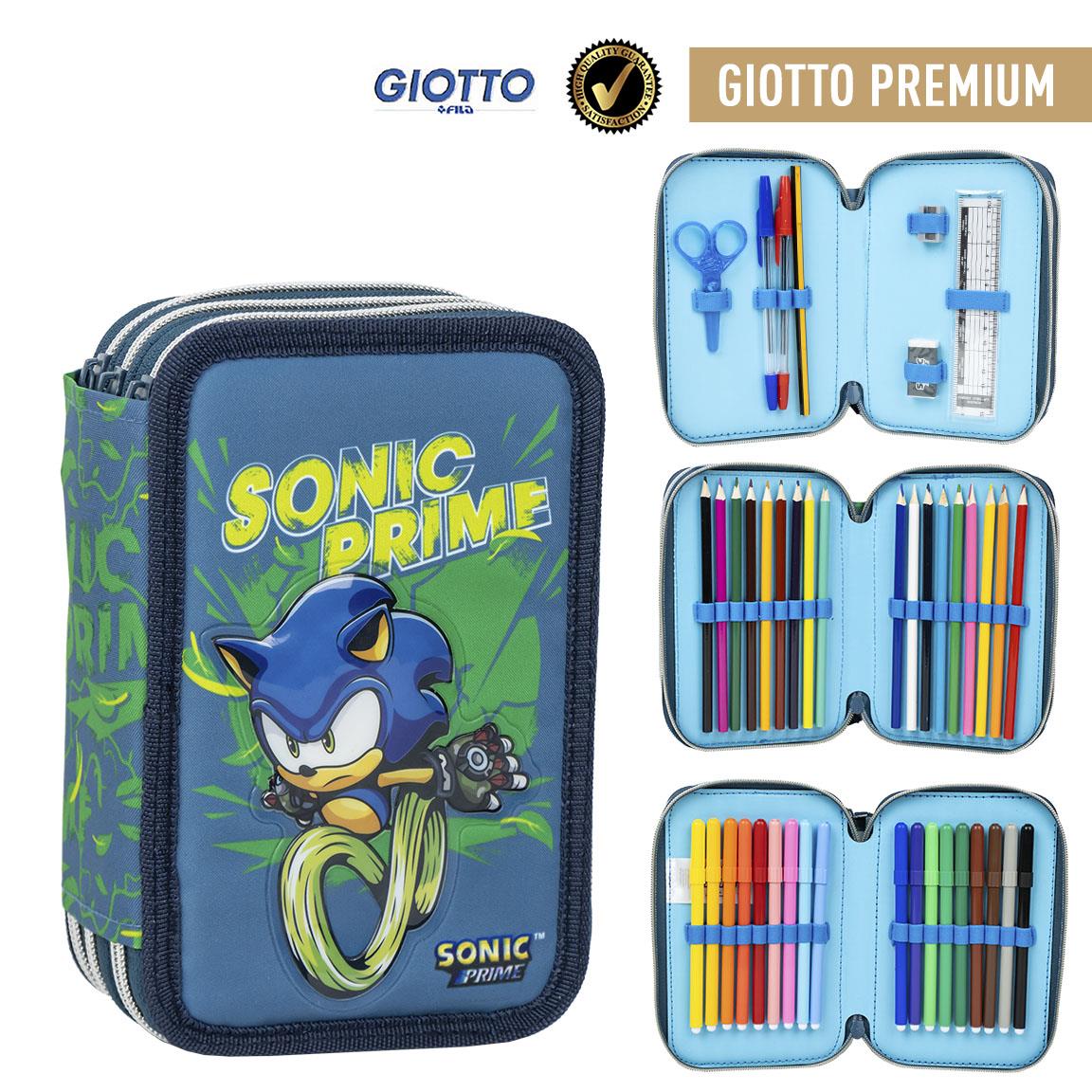 Plumier con accesorios giotto sonic prime