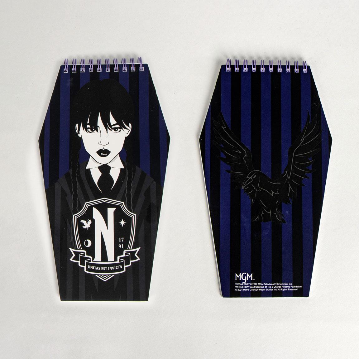 Set de papelería wednesday