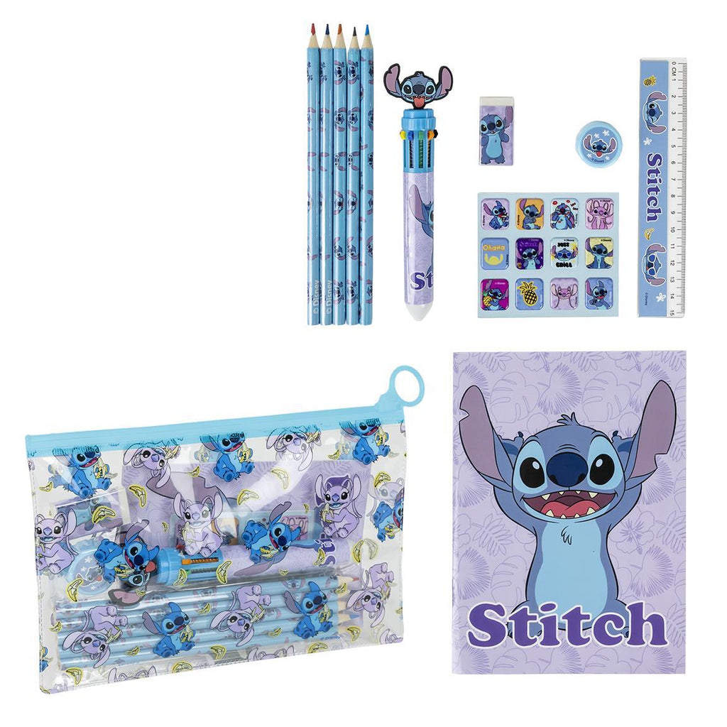 Set papelería escolar eva stitch