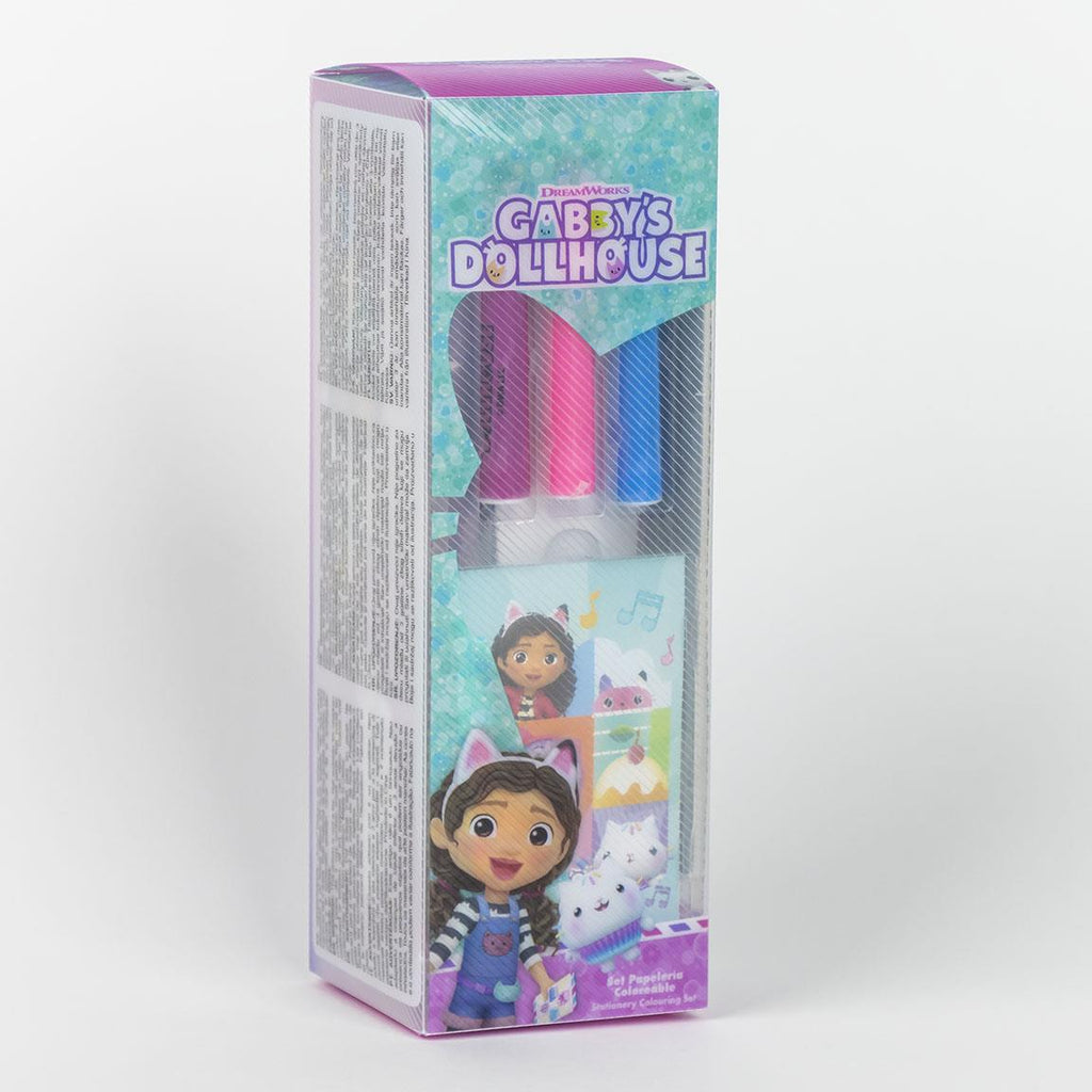 Set coloreable gabby´s dollhouse