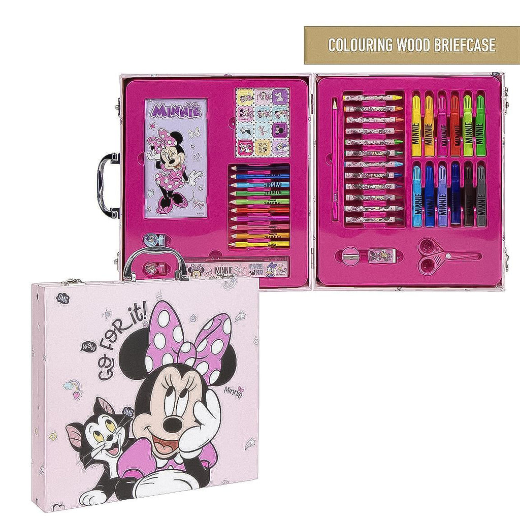 Set coloreable maletín minnie