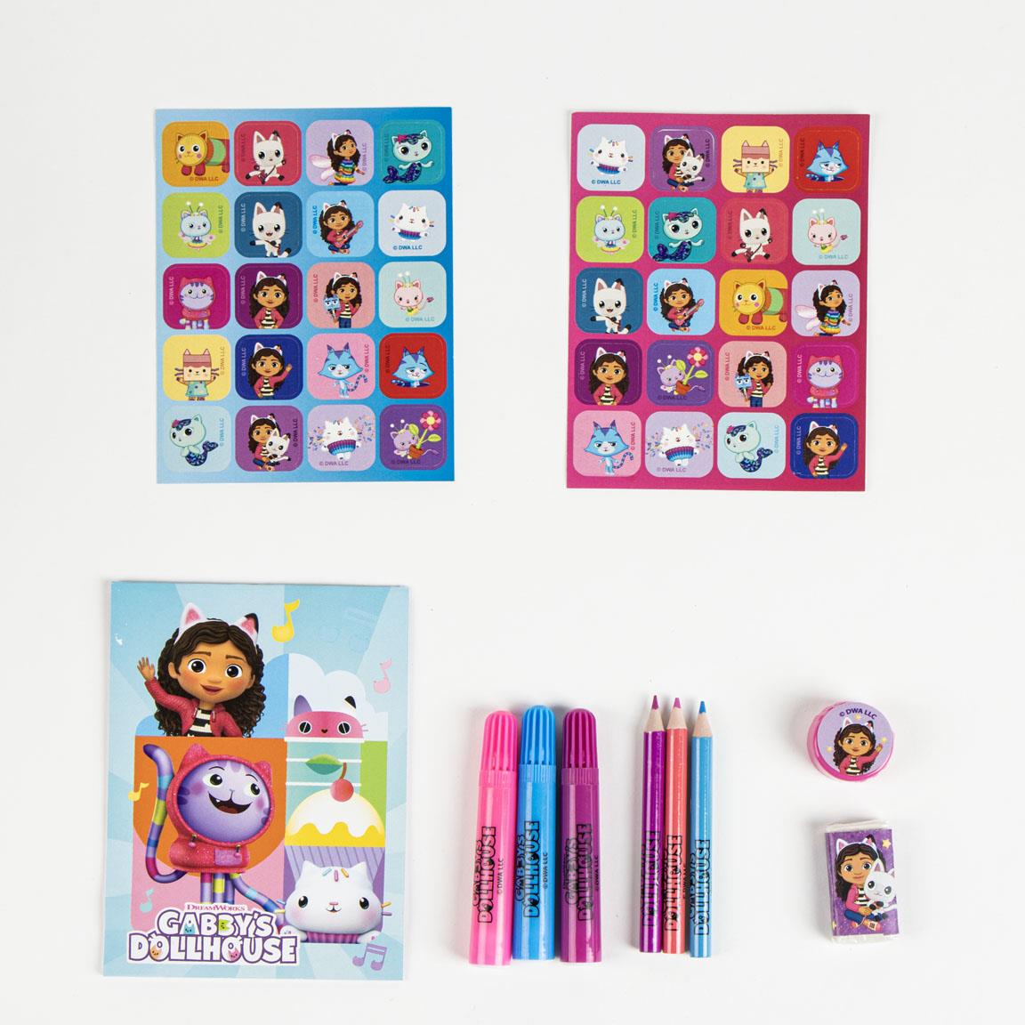 Set coloreable trolley gabby´s dollhouse