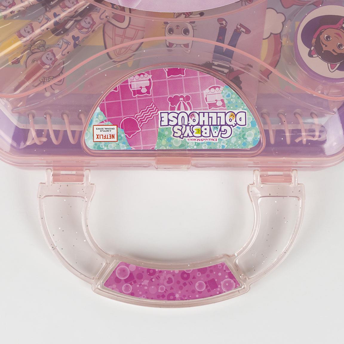 Set coloreable maletín gabby´s dollhouse