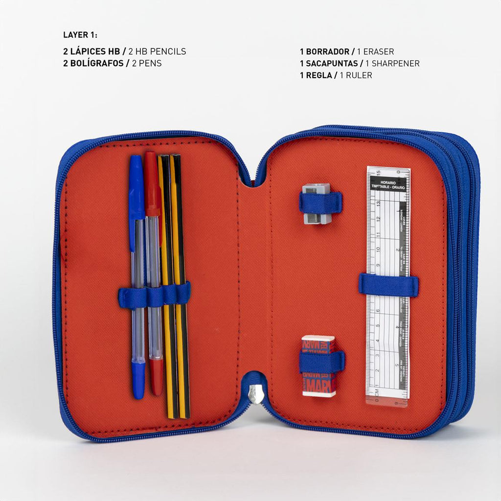 Plumier con accesorios giotto avengers