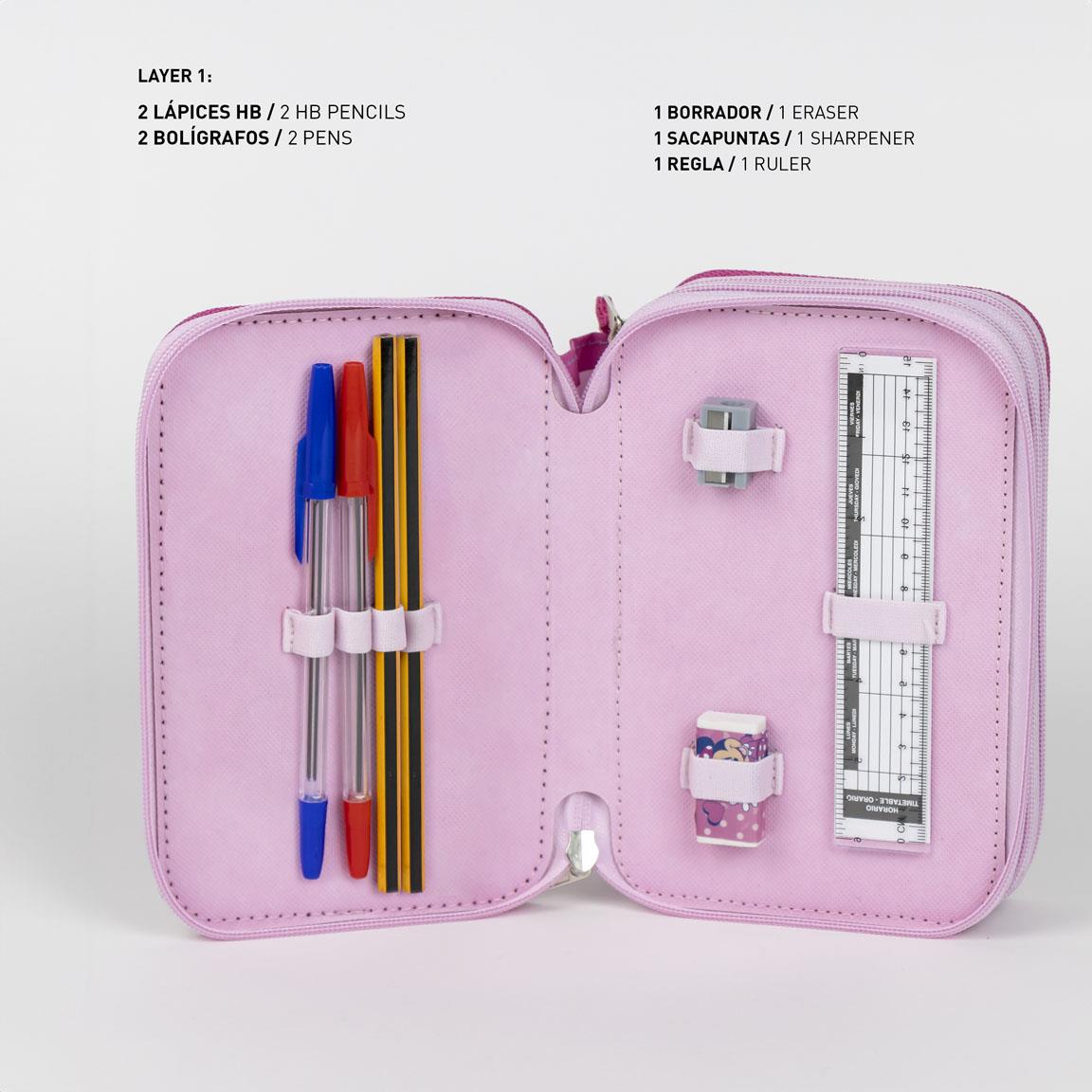 Plumier con accesorios giotto minnie