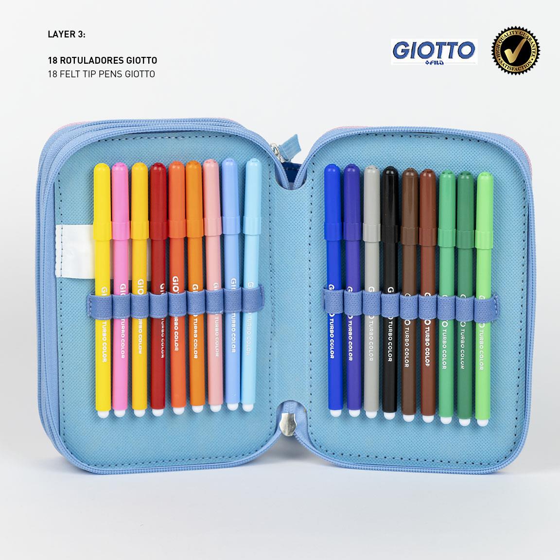 Plumier con accesorios giotto stitch