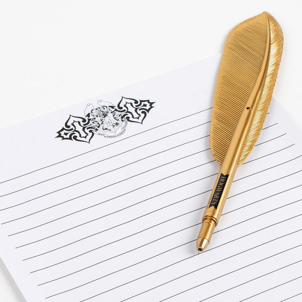 Set de papelería pluma harry potter