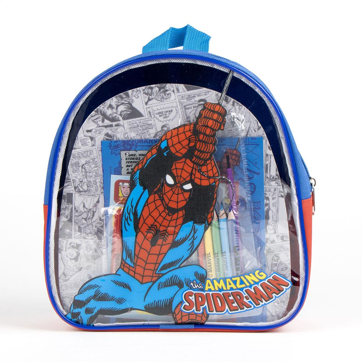 Set coloreable mochila avengers