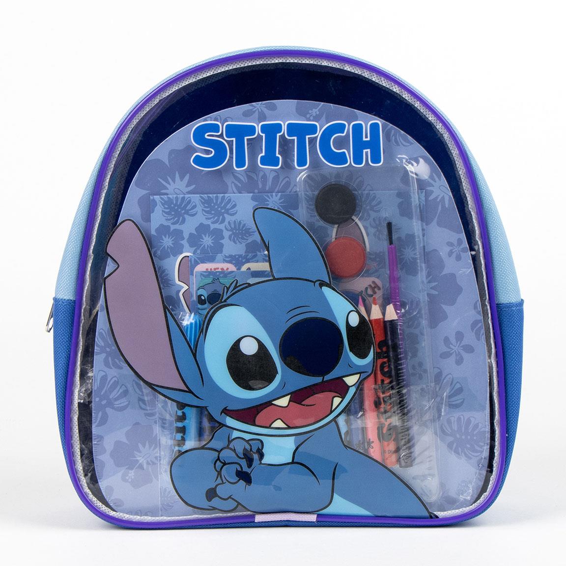 Set coloreable mochila stitch