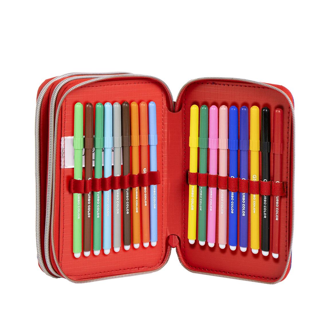 Plumier con accesorios giotto spiderman