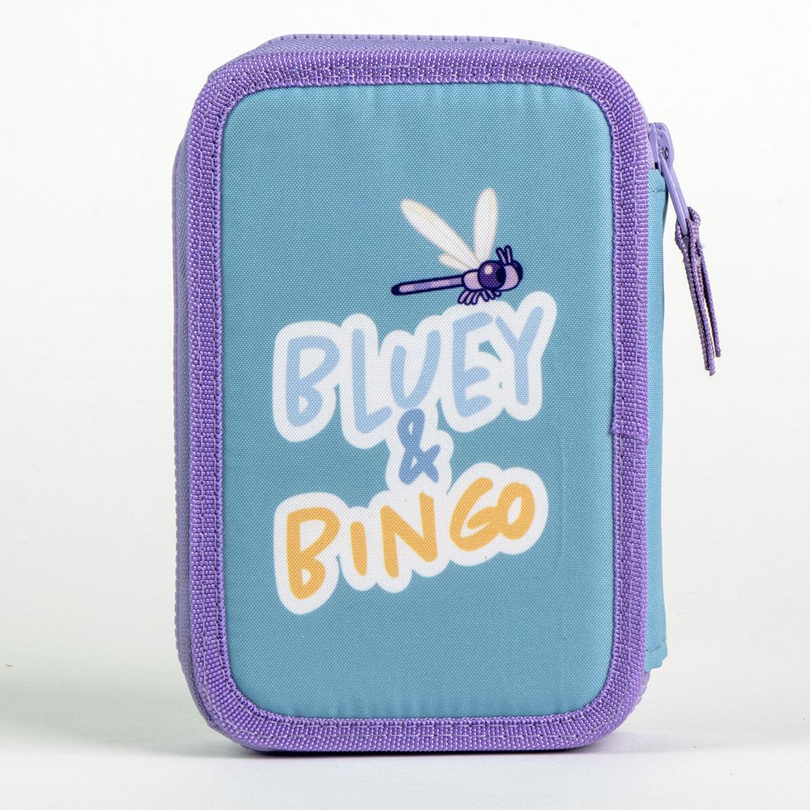 Plumier con accesorios bluey