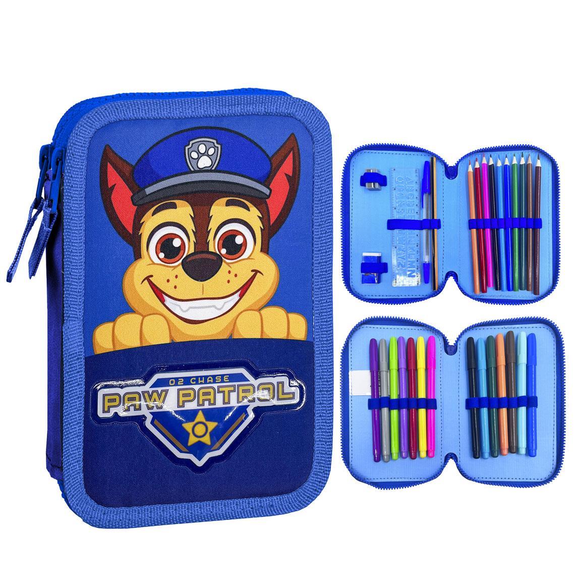 Plumier con accesorios paw patrol
