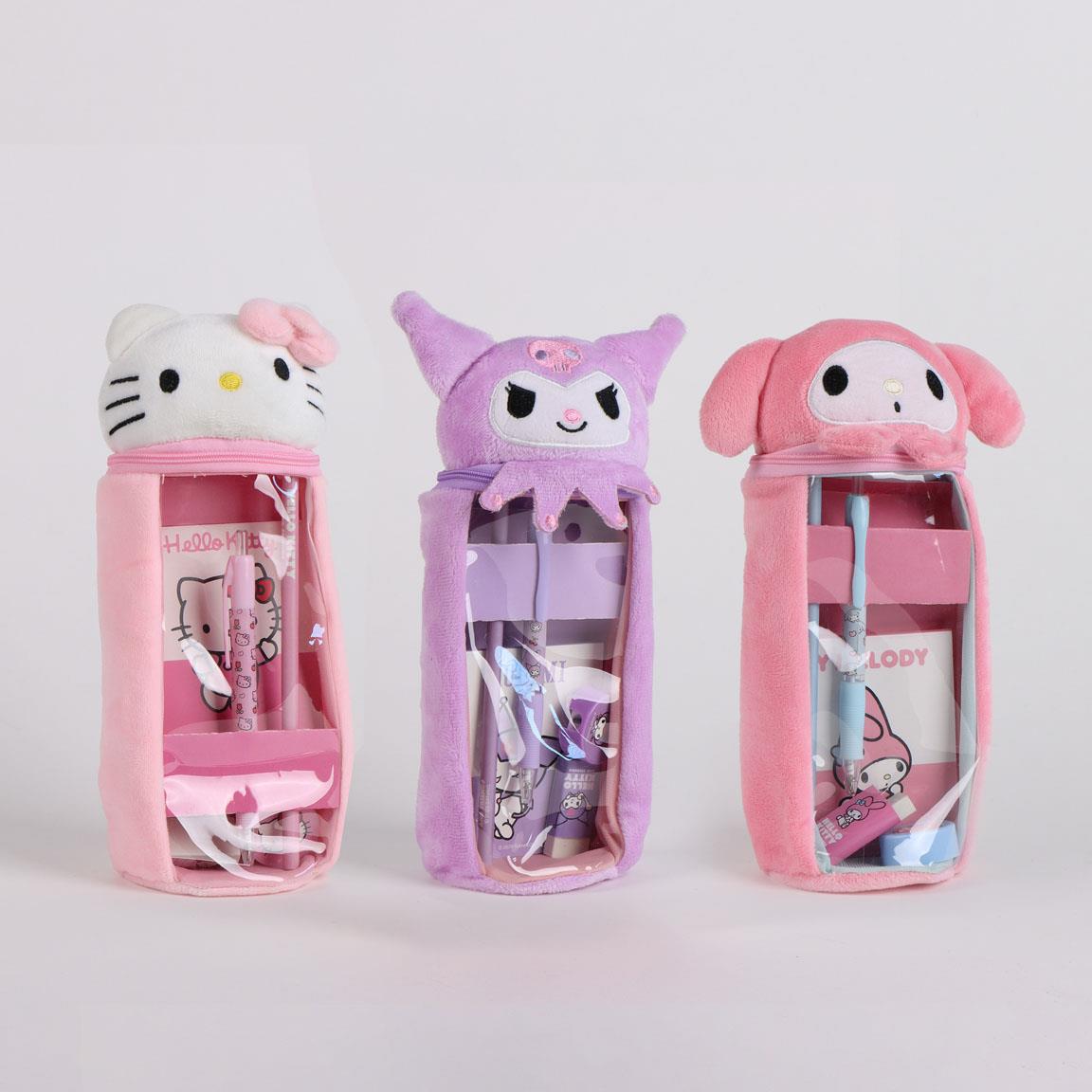 Estuche portatodo peluche hello kitty