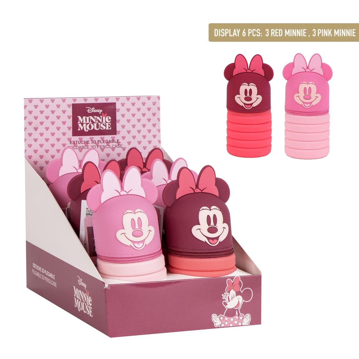 Estuche portatodo silicona minnie