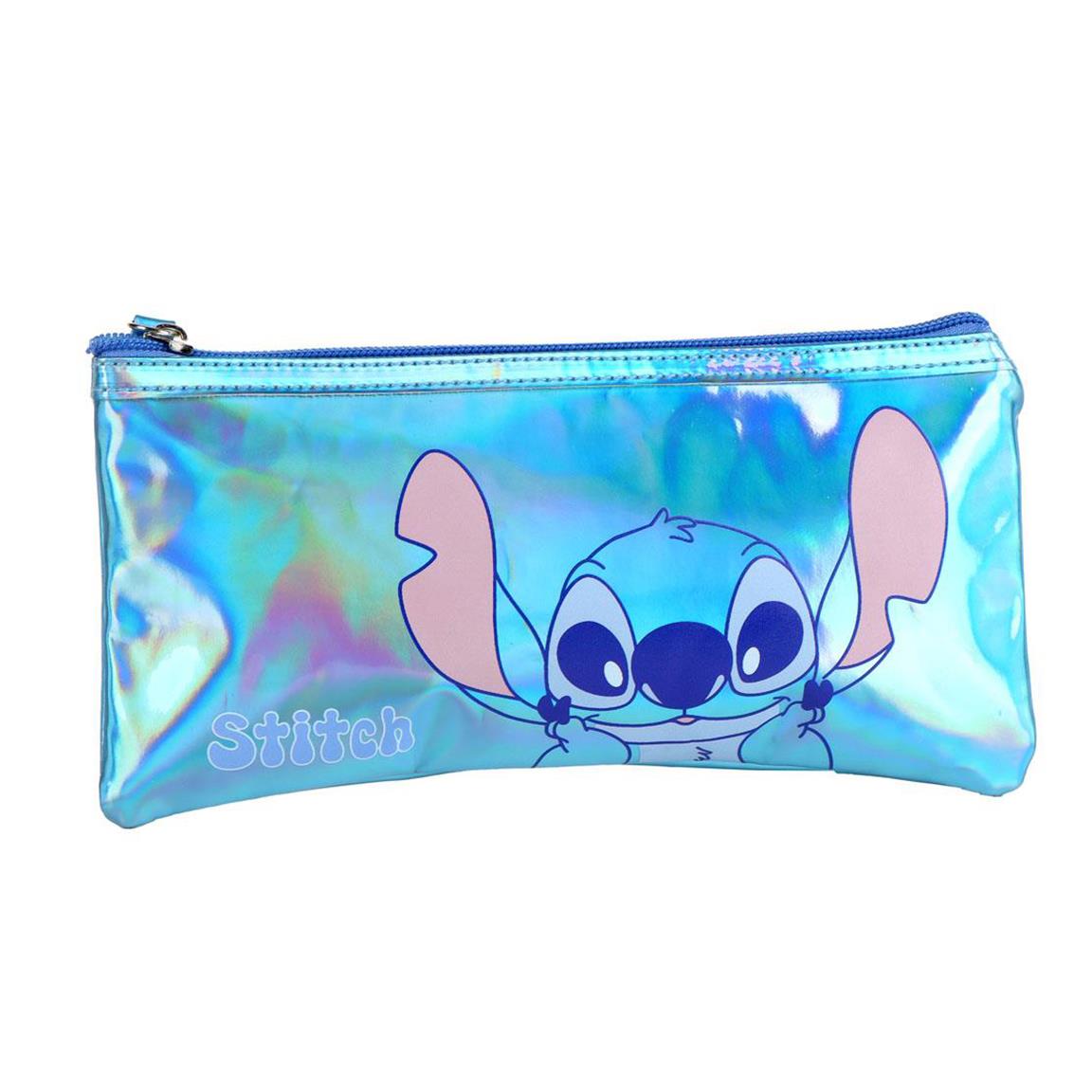 Estuche portatodo iridiscente stitch