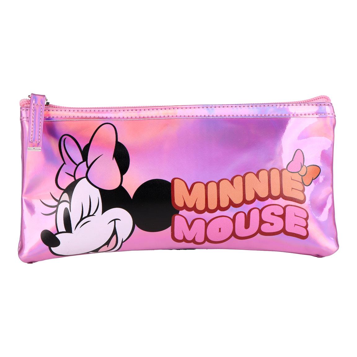 Estuche portatodo iridiscente minnie