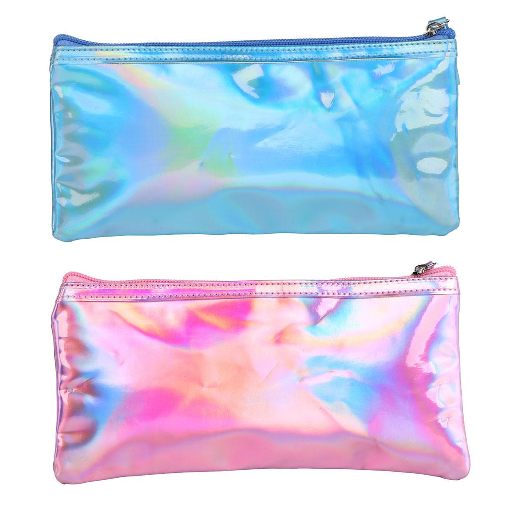 Estuche portatodo iridiscente hello kitty kuromi