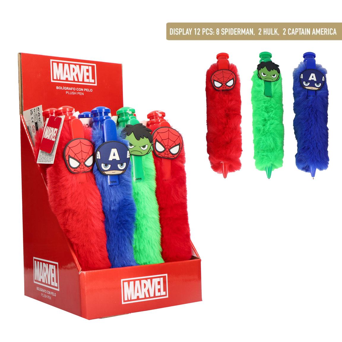 Bolígrafo peluche avengers