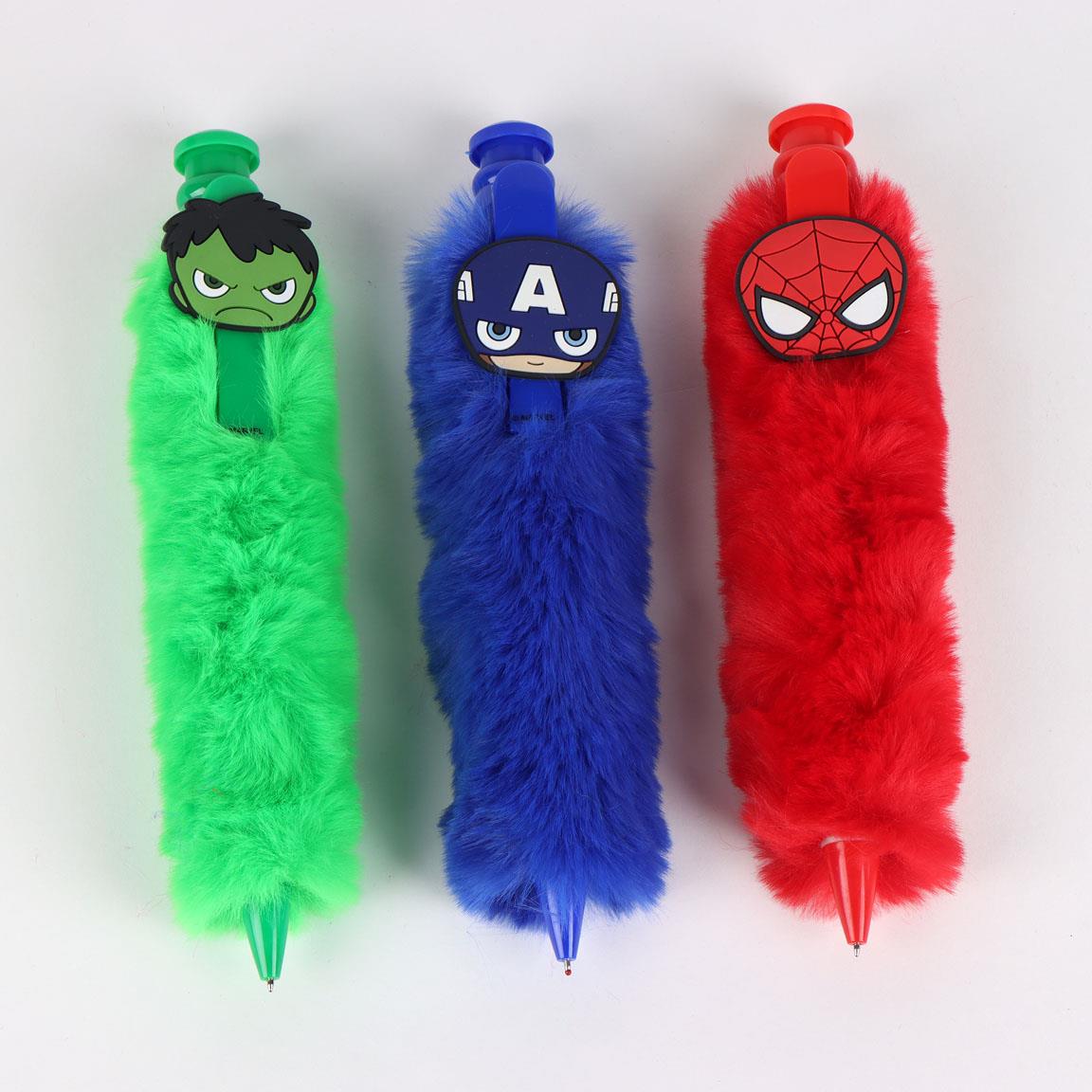 Bolígrafo peluche avengers