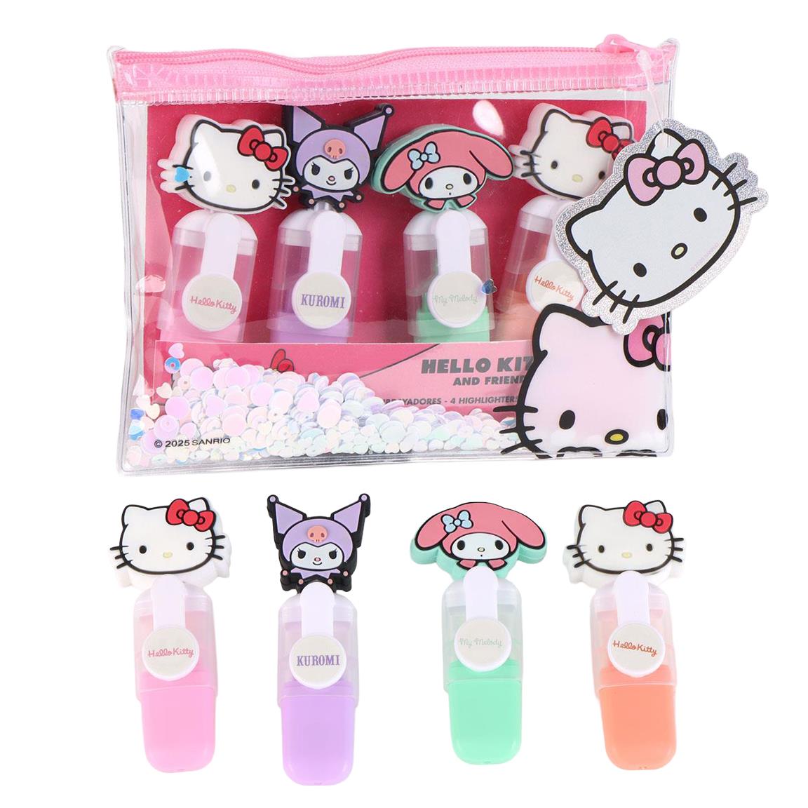 Subrayadores hello kitty