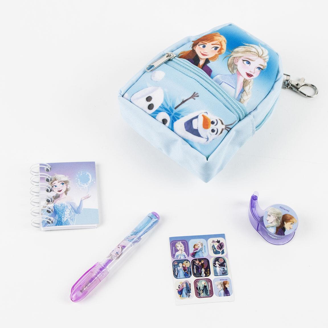 Set de papelería minimochila frozen