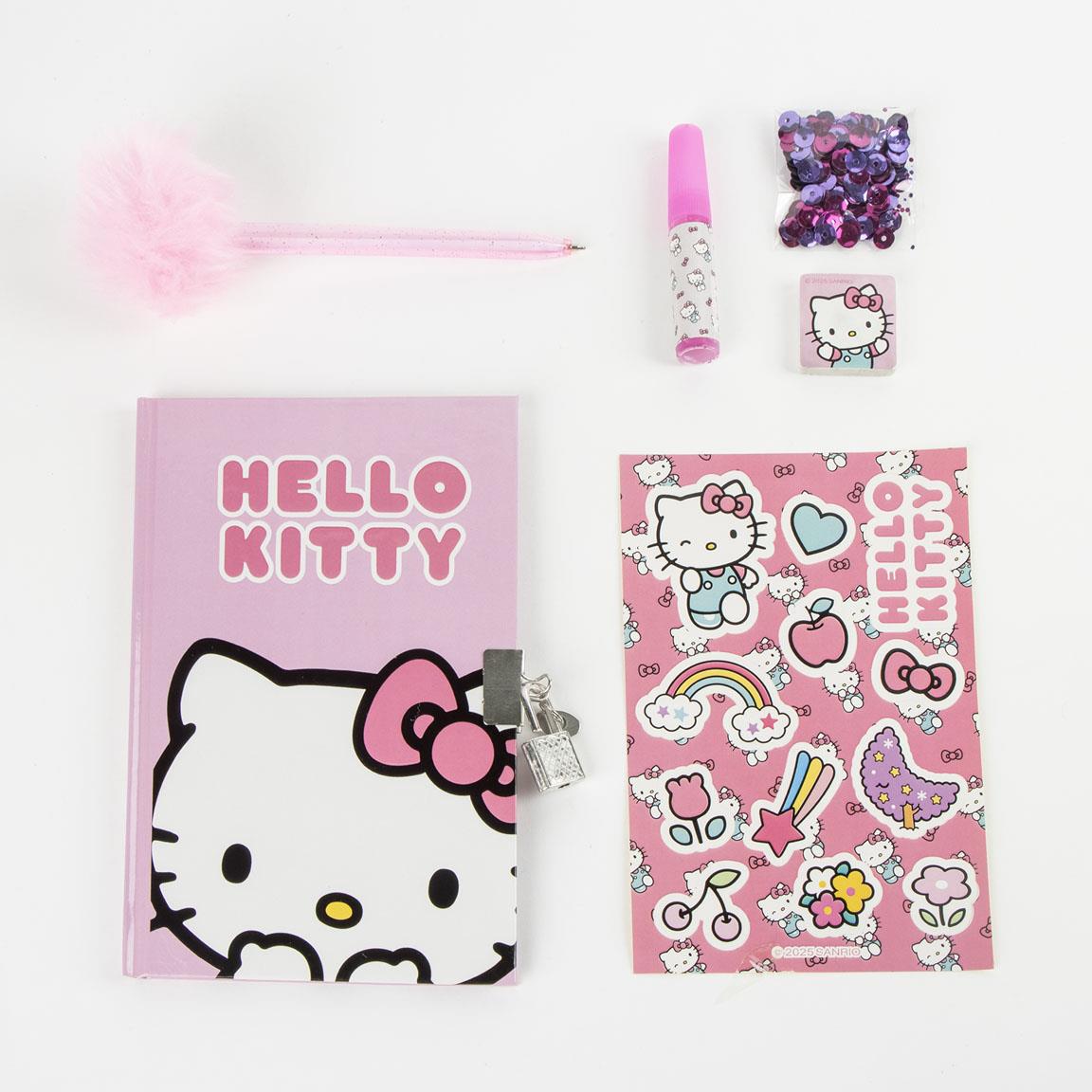Diario set hello kitty