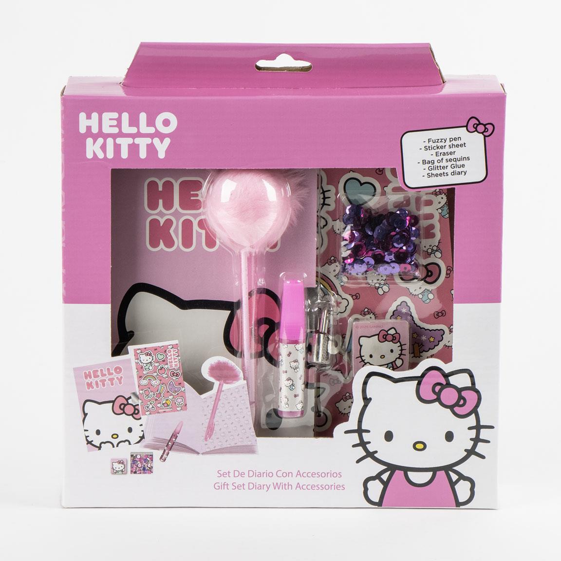 Diario set hello kitty