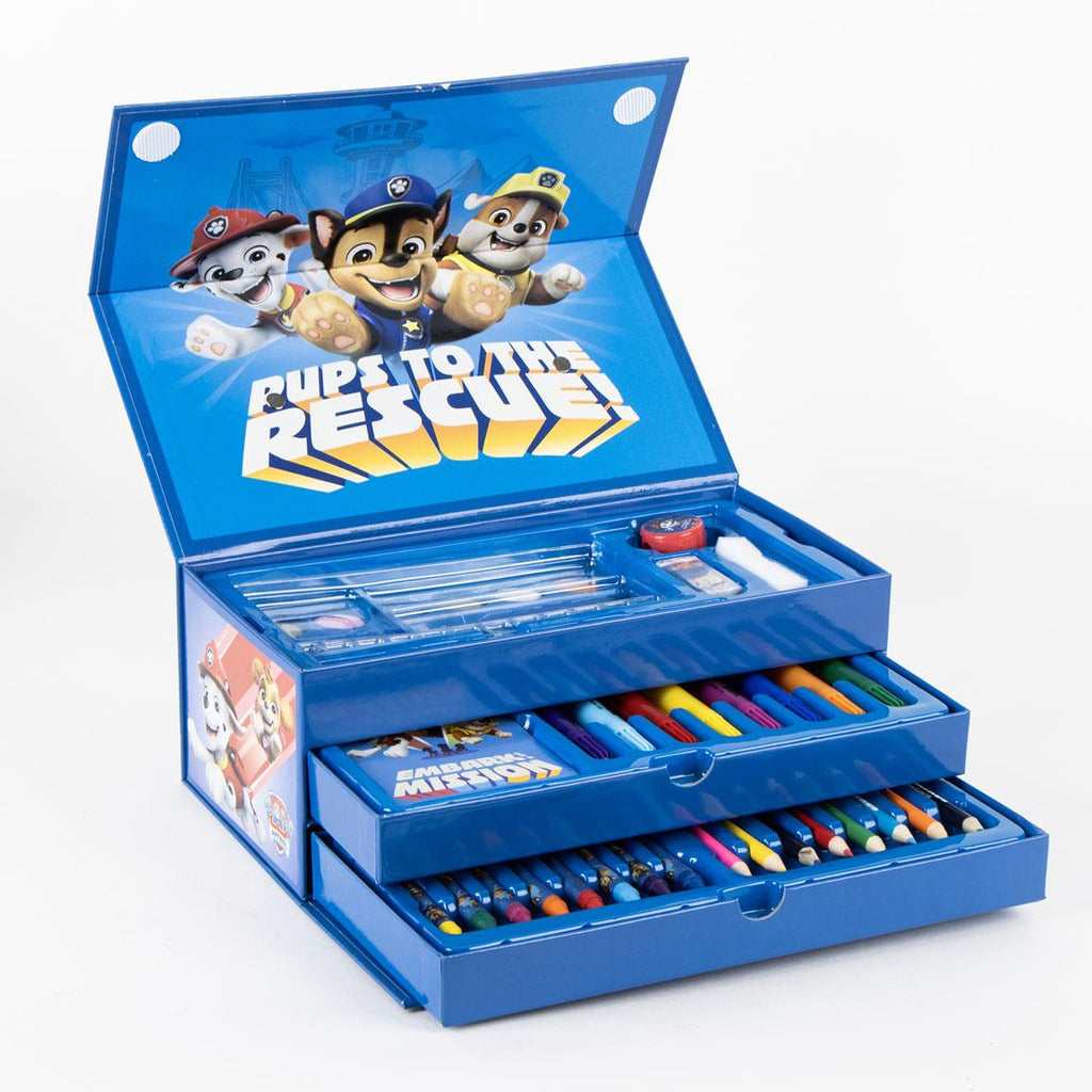 Set coloreable maletín paw patrol