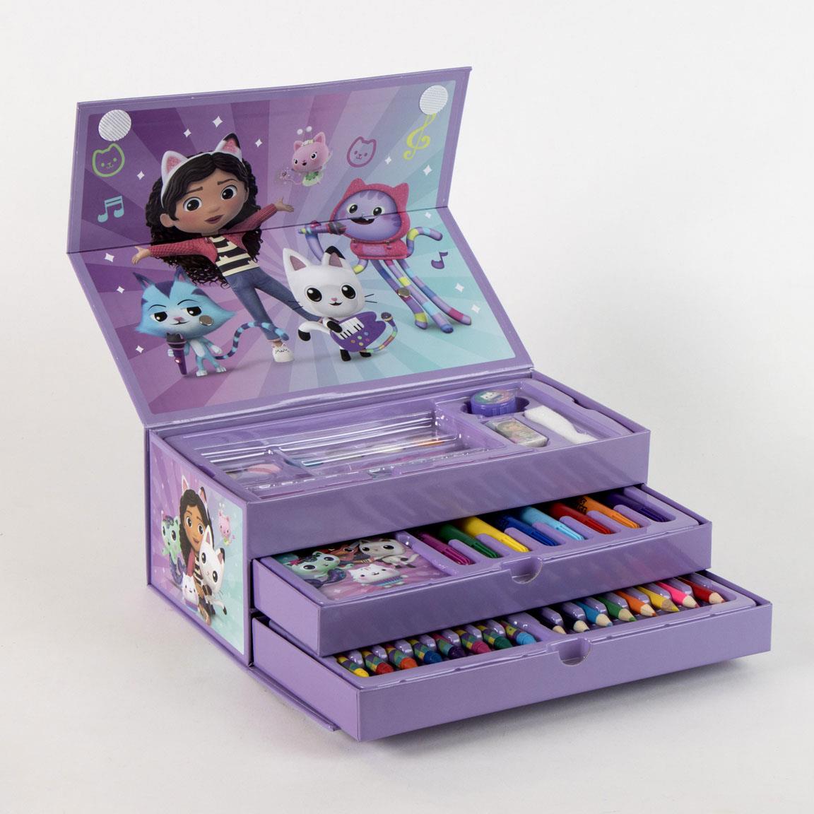 Set coloreable maletín gabby´s dollhouse