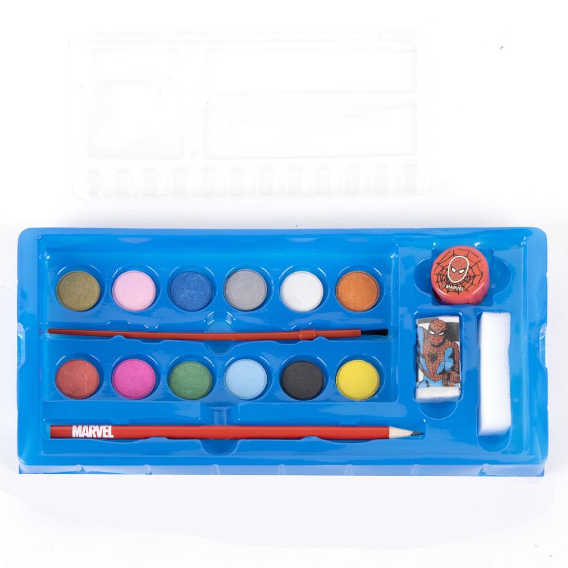 Set coloreable maletín avengers