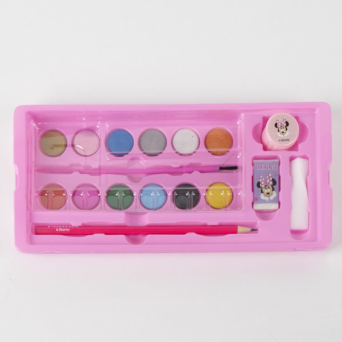 Set coloreable maletín minnie