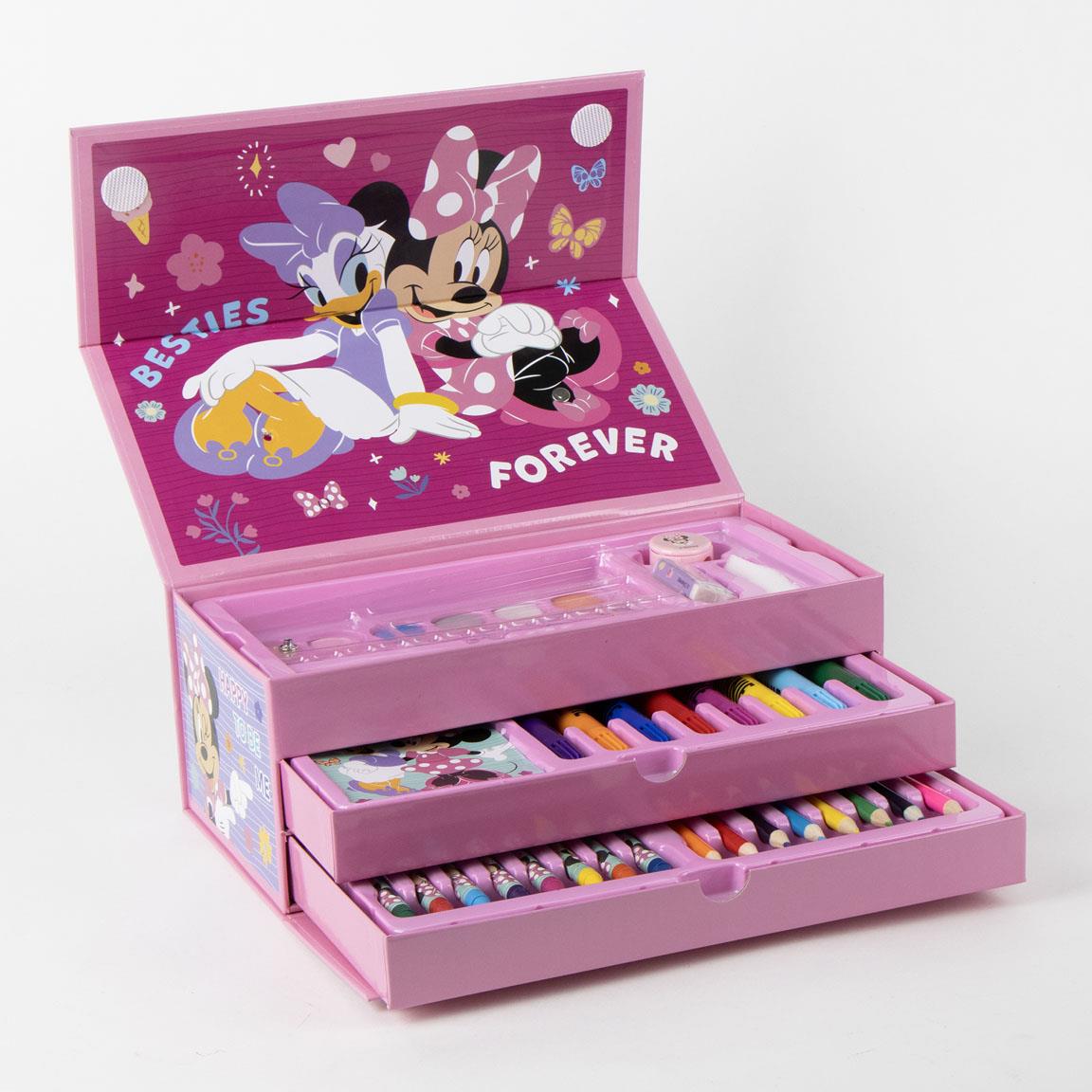 Set coloreable maletín minnie