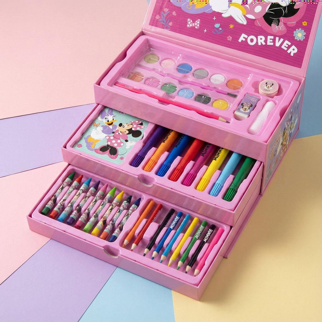 Set coloreable maletín minnie