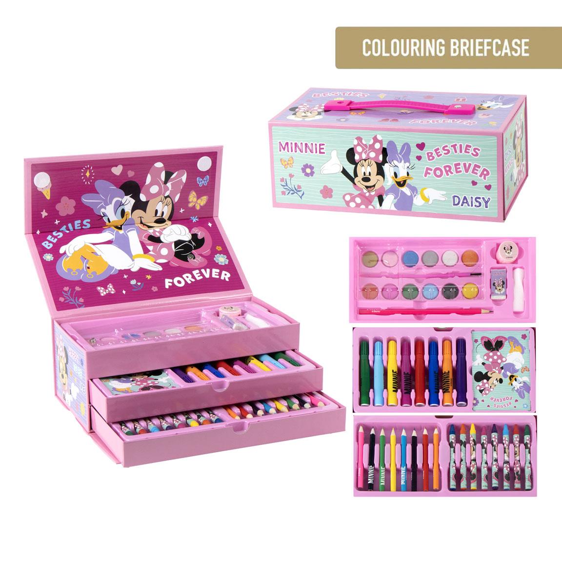 Set coloreable maletín minnie