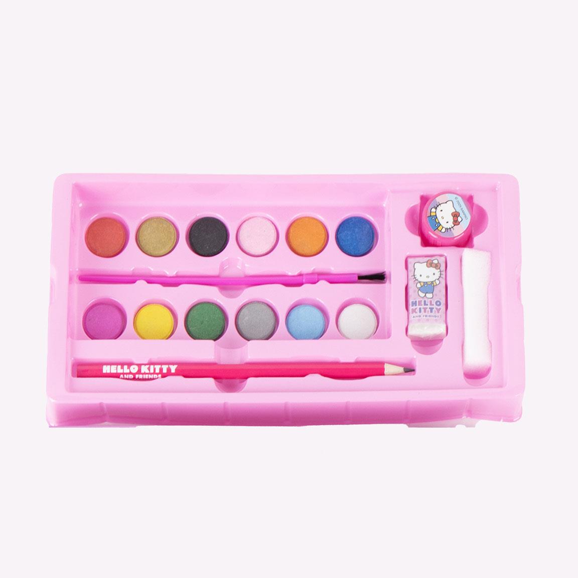 Set coloreable maletín hello kitty