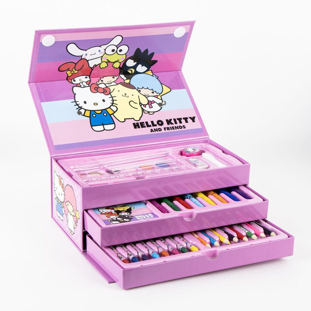 Set coloreable maletín hello kitty