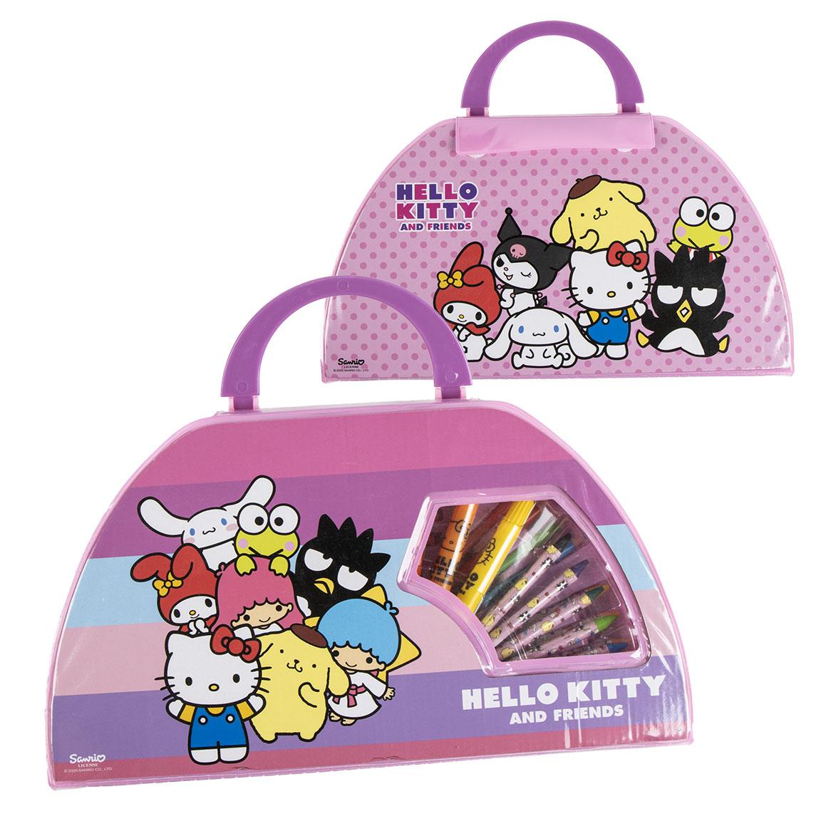 Set coloreable 50 piezas hello kitty