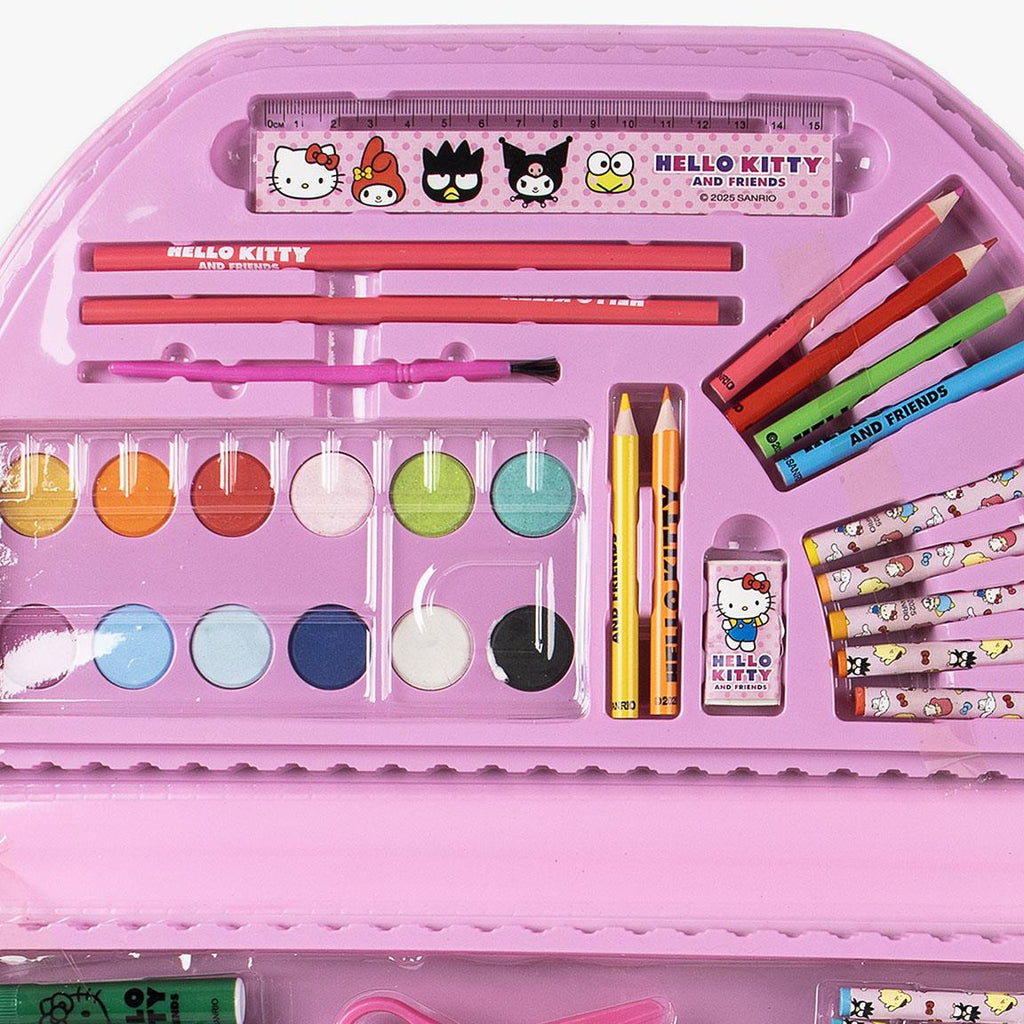 Set coloreable 50 piezas hello kitty