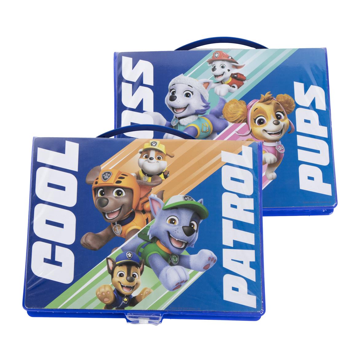 Set coloreable caja paw patrol