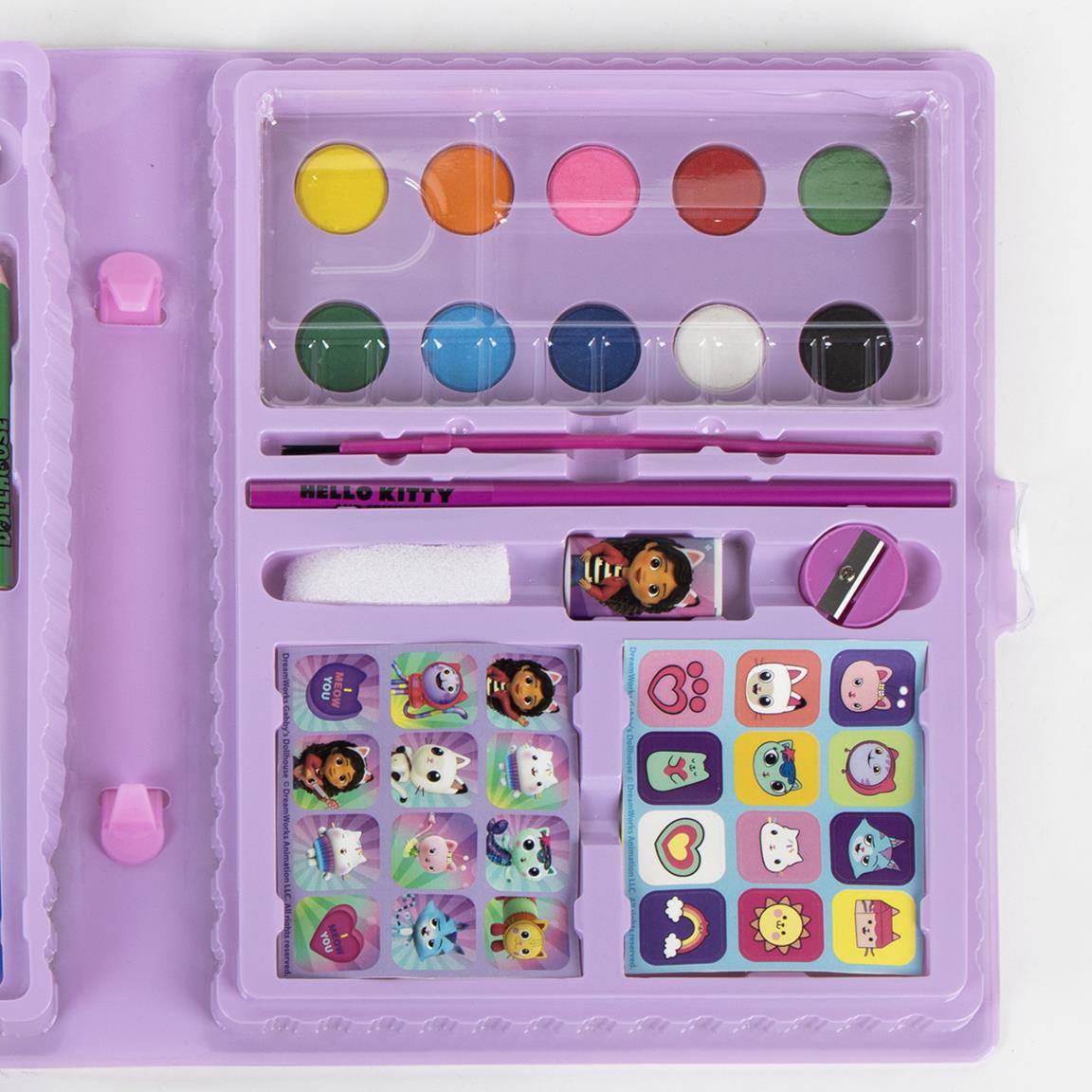 Set coloreable caja gabby´s dollhouse