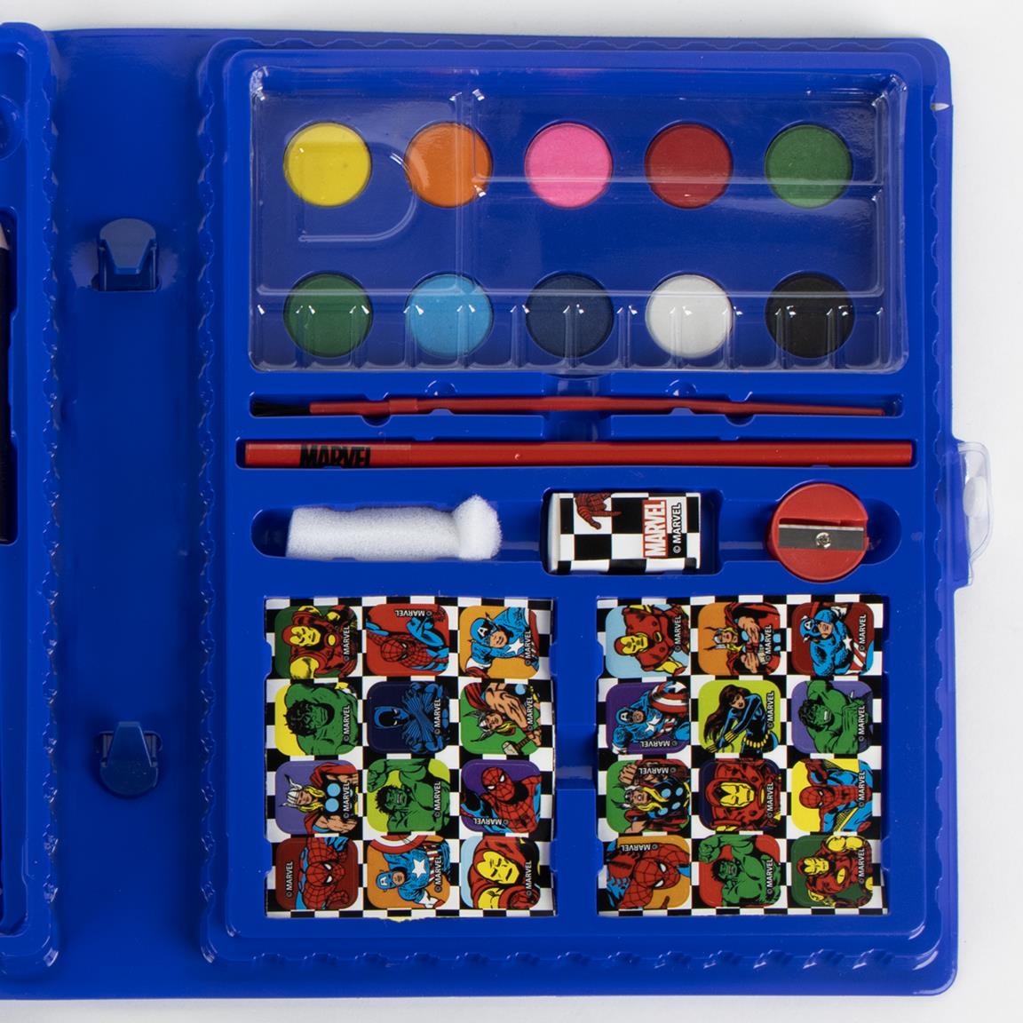 Set coloreable caja avengers