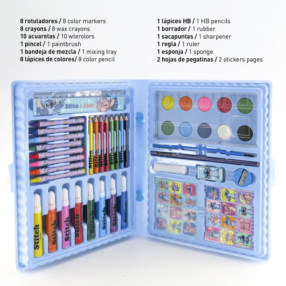 Set coloreable caja stitch