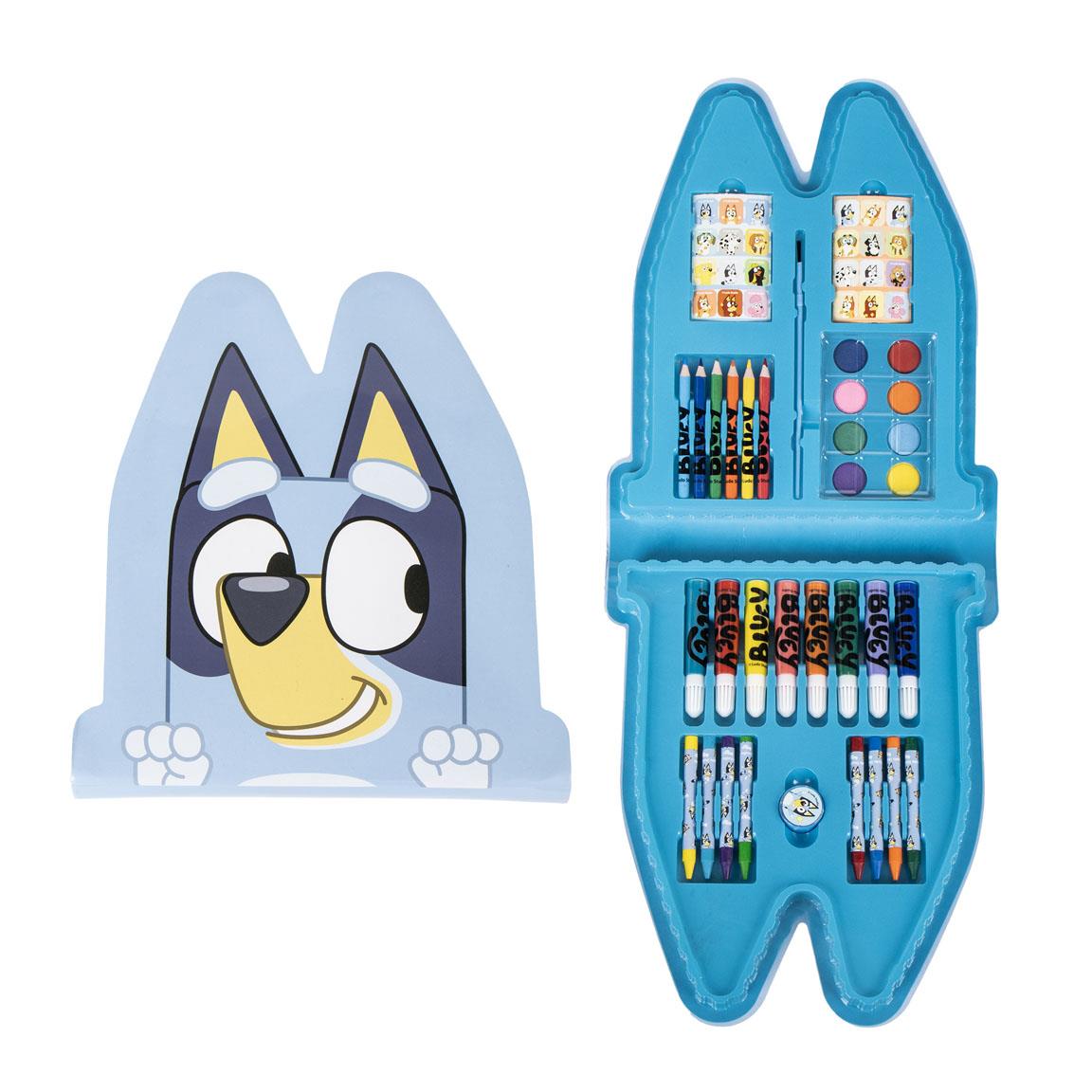 Set coloreable caja bluey