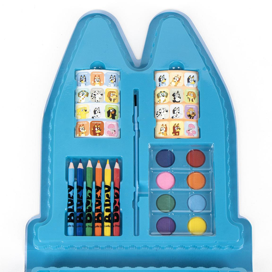 Set coloreable caja bluey