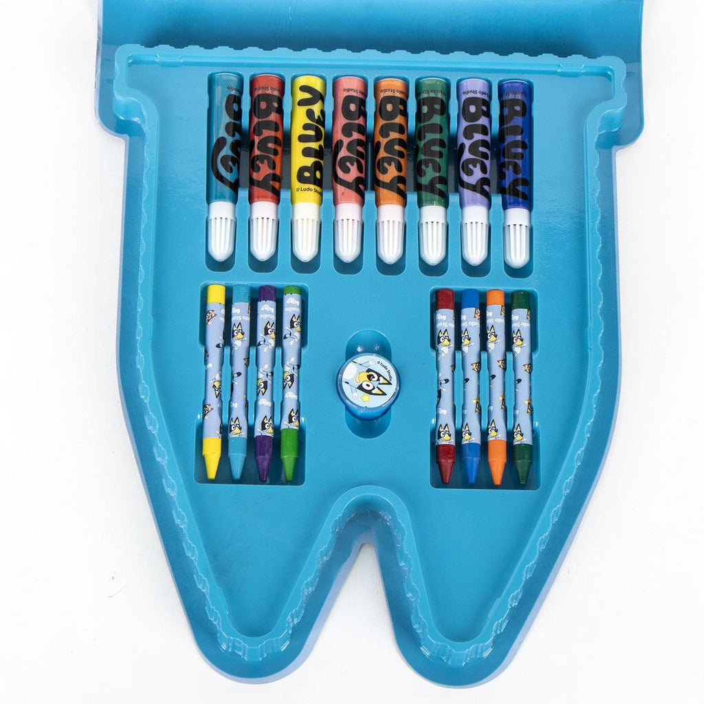 Set coloreable caja bluey