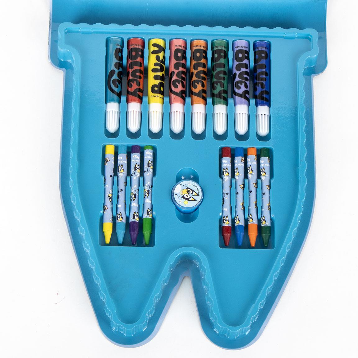 Set coloreable caja bluey